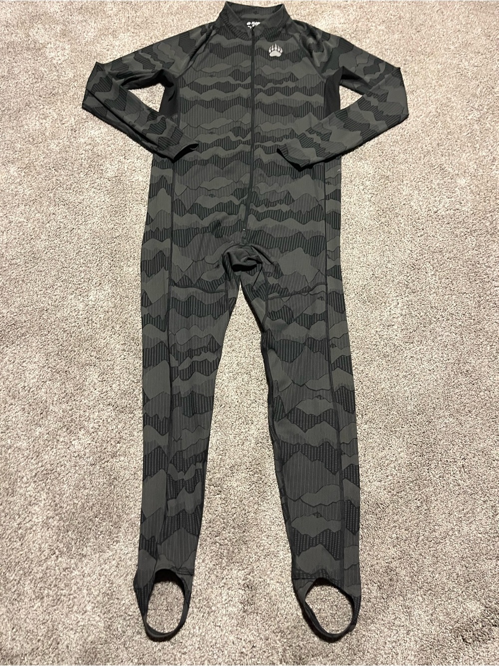 Alaskan Hardgear POLYGIENE Camo Union Coldfeet Suit Base Layer 30" Large Euc